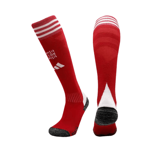 Bayern Munich Casa Meias 2025/26 Vermelho