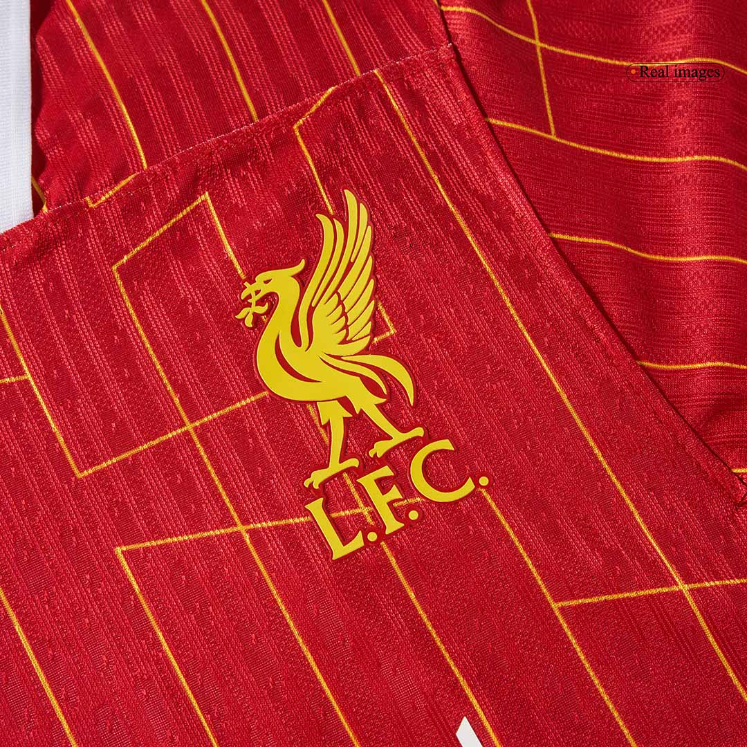 Camisola de futebol Liverpool Home Champions 24/25 - Versão Jogador