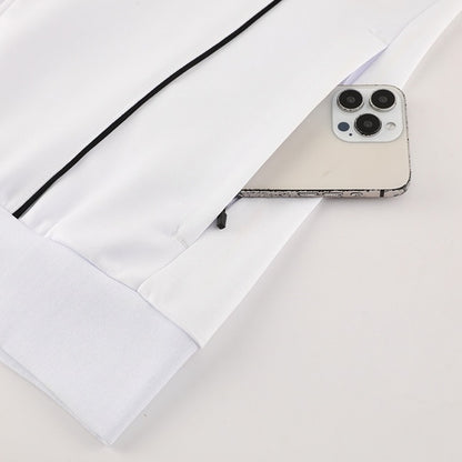 AC Milan Treino Jaqueta Conjunto (Jaqueta+Calças) 2025/26 Branco