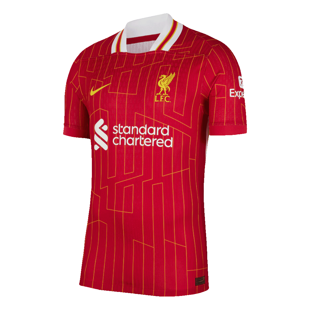 Camisola de futebol Liverpool Home Champions 24/25 - Versão Jogador