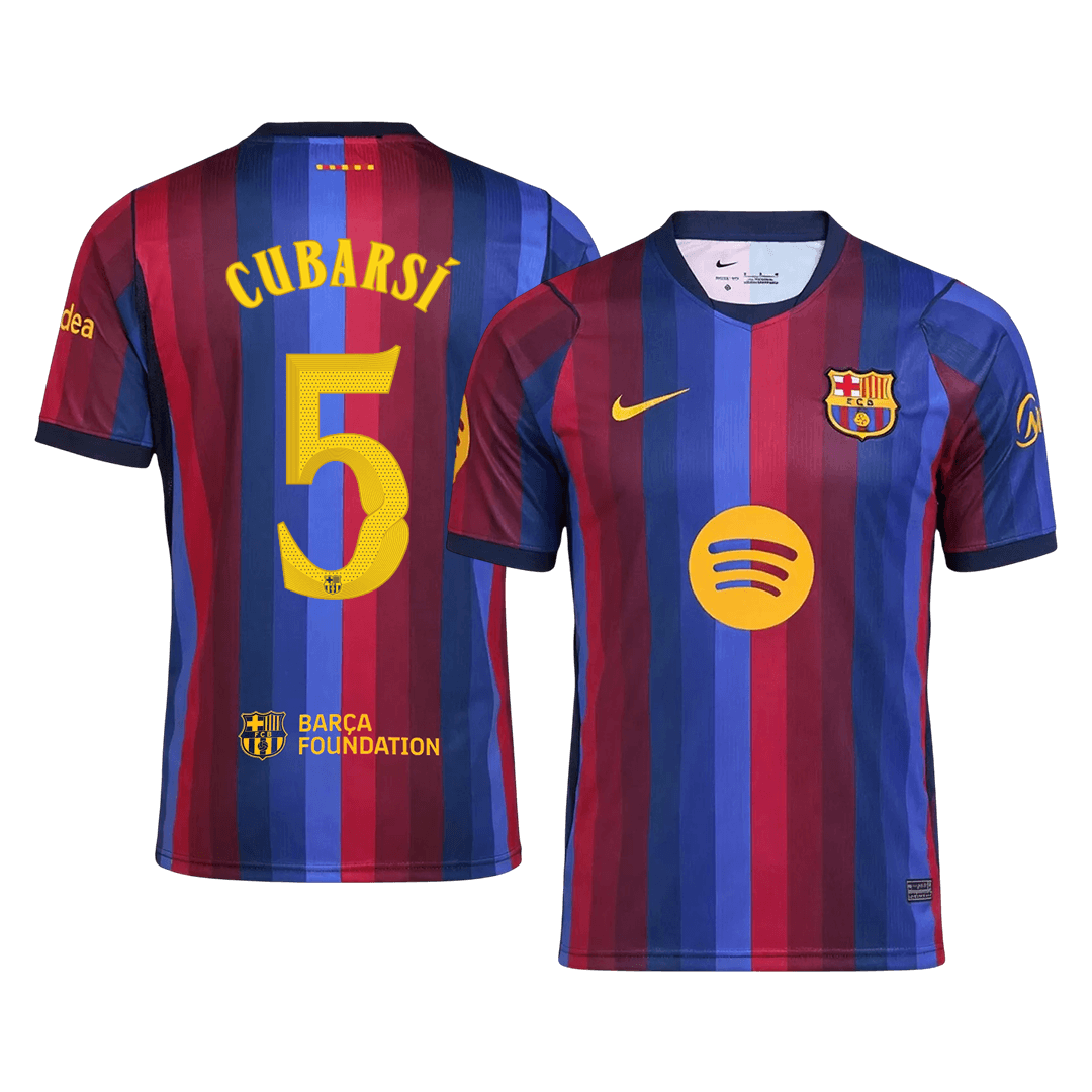 CUBARSÍ #5 Barcelona Casa Camisa 2026/27 UCL