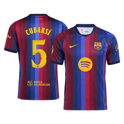 CUBARSÍ #5 Barcelona Casa Camisa 2026/27 UCL