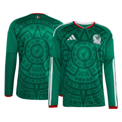 México Casa Manga comprida Camisa 2026 Verde