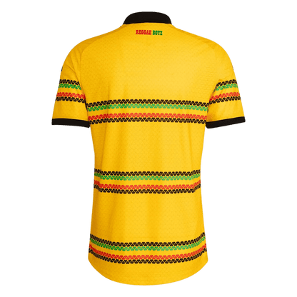 Versão do Jogador Jamaica Casa Copa do Mundo Futebol Camisas 2026 Amarelo