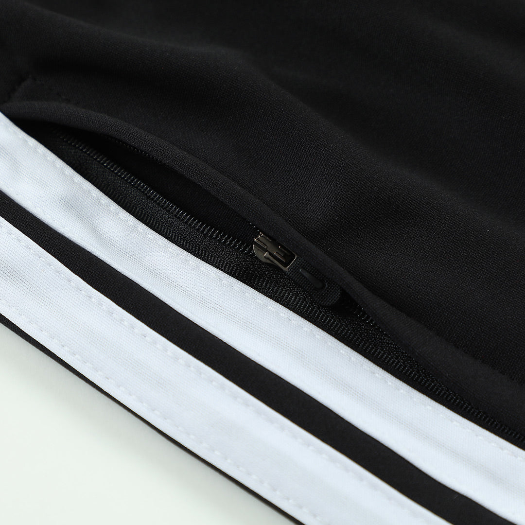 Germany Infantil Zíper Moletom Conjunto (Top+Pants) 
 2026 Branco