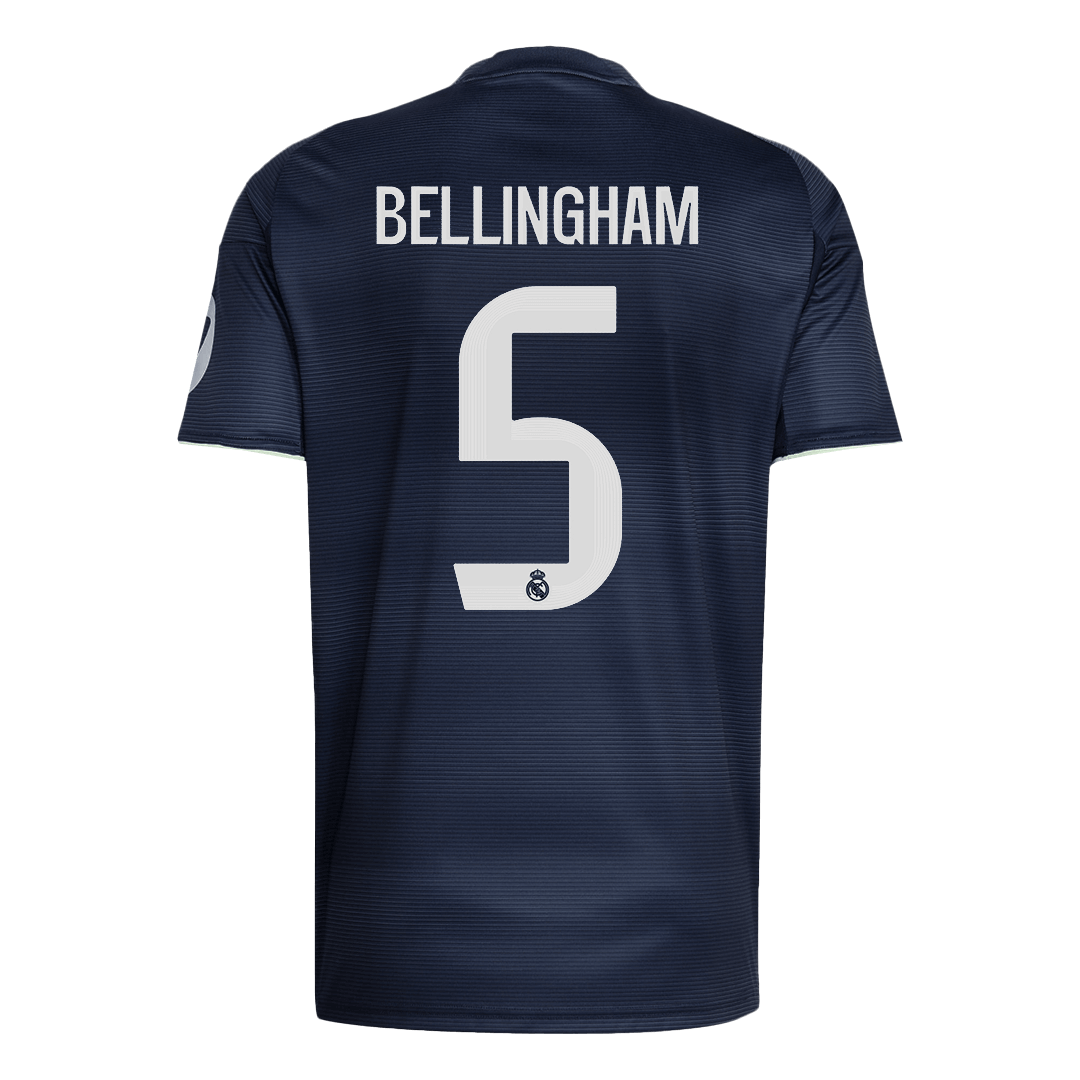 BELLINGHAM #5 Real Madrid Fora Camisa 2025/26- Marinha