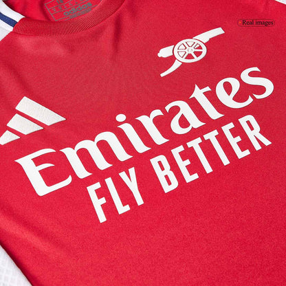 Arsenal Infantil 
 Casa Futebol Camisa Conjunto (Camisa+Shorts+Meias) 2024/25 Vermelho