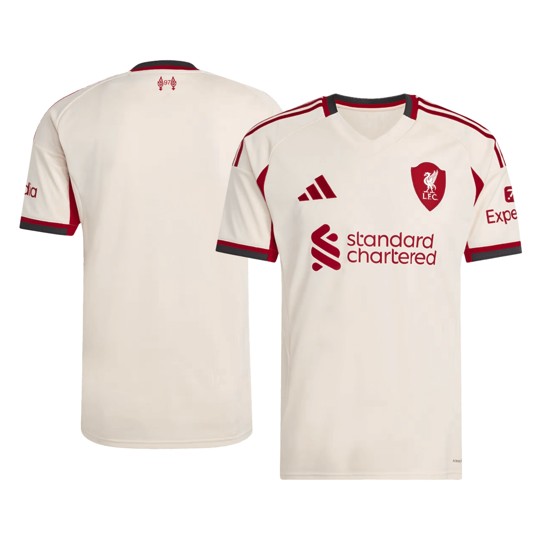 Liverpool Fora Camisa 2025/26- Branco
