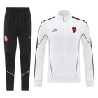 AC Milan Treino Jaqueta Conjunto (Jaqueta+Calças) 2025/26 Branco