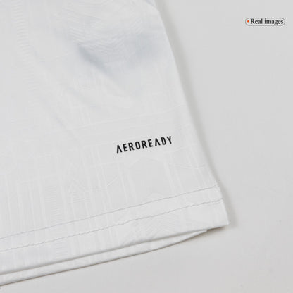 Arsenal Infantil 
 Fora Terceira Futebol Camisa Conjunto (Camisa+Shorts+Meias) 2025/26 Branco