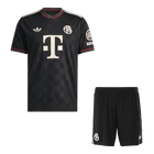 Bayern Munich Fora Terceira Camisa Conjunto (Camisola + Calções) 2025/26- Preto