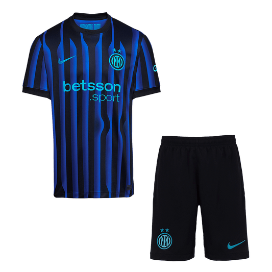 Inter Milan 
Casa Camisa Conjunto(Camisa+Calções) 2025/26