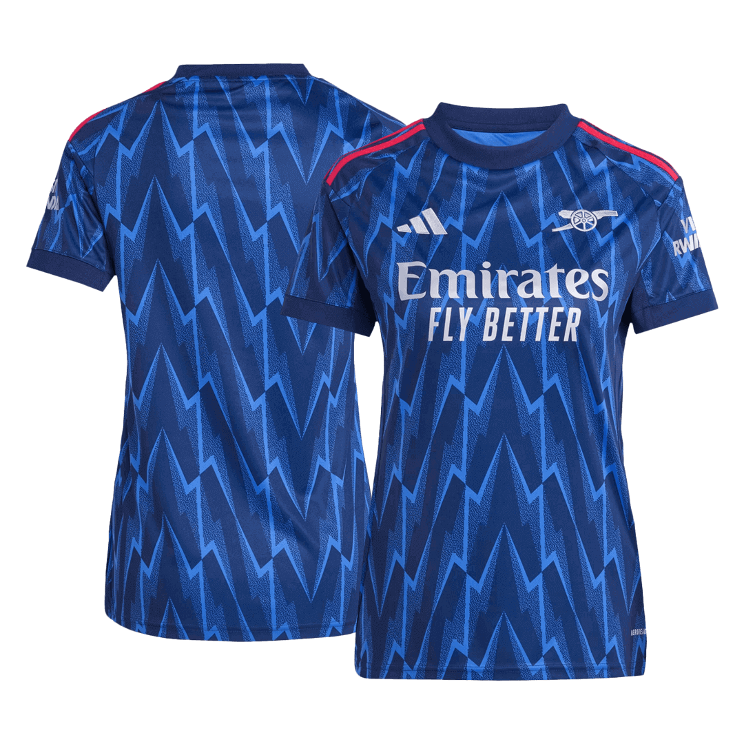 Mulheres Arsenal Camisa 2025/26- Azul