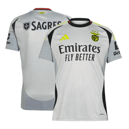 Camisola de Futebol Benfica Terceiro Fora Personalizada 2024/25 - Veste-te de Glória