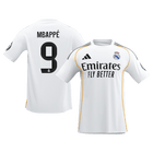 【Super Qualidade】MBAPPÉ #9 Real Madrid
 Casa Futebol Camisa 2025/26 Branco