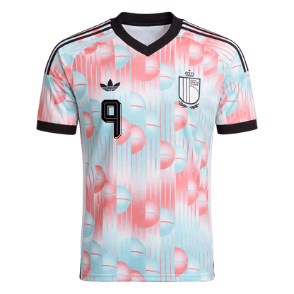 LUKAKU #9 Belgium Fora Copa do Mundo Camisa 2026