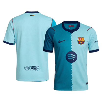 Barcelona Terceira Camisa 2026/27 Azul - camisola de futebol para adeptos em Portugal