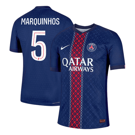MARQUINHOS #5 PSG Casa Camisola Autêntica 2025/26