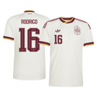 RODRIGO #16 Espanha Fora Copa do Mundo Camisa 2026 Branco