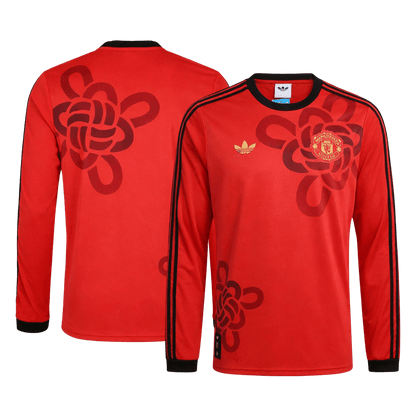 Manchester United Manga comprida Camisa 2025/26 Vermelho