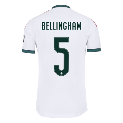 Versão do Jogador BELLINGHAM #5 Real Madrid Casa Futebol Camisas 2026/27 Branco