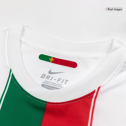 Retrô Portugal Fora Camisa 2010 Branco