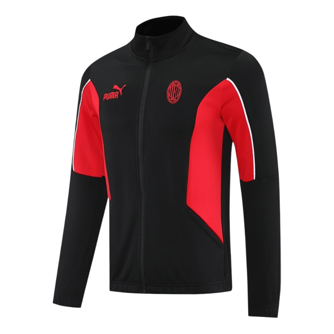 AC Milan Treino Jaqueta Conjunto (Jaqueta + Calças) 2025/26 Preto