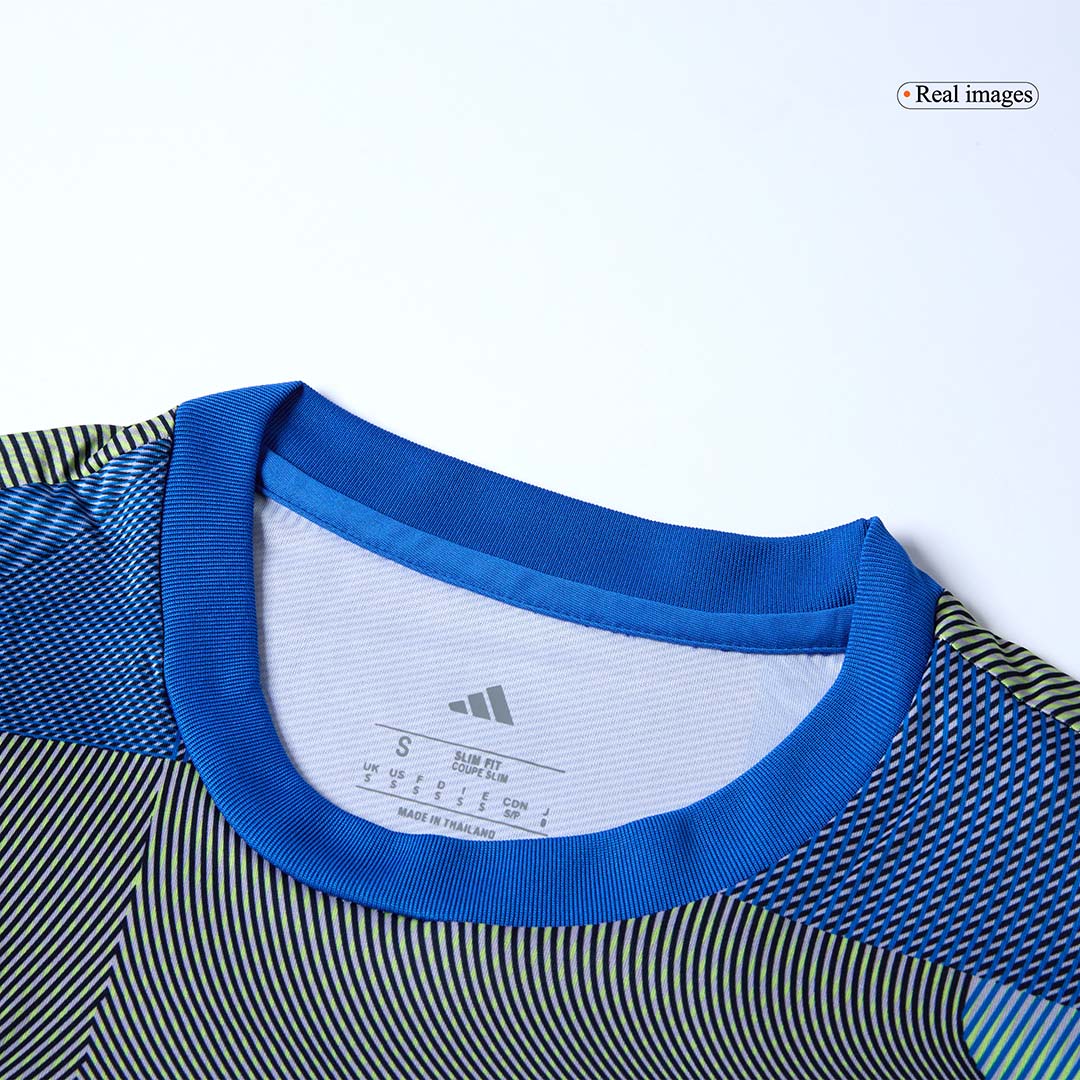 Real Madrid Pré-Jogo Futebol Camisa 25/26 Azul