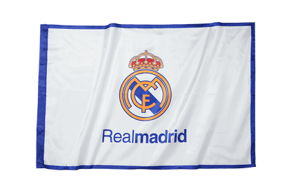 Real Madrid Bandeira Da Equipe Branco