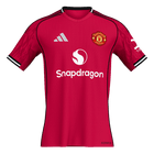 【Super Qualidade】 Manchester United
 Casa Futebol Camisa 2025/26 Vermelho
