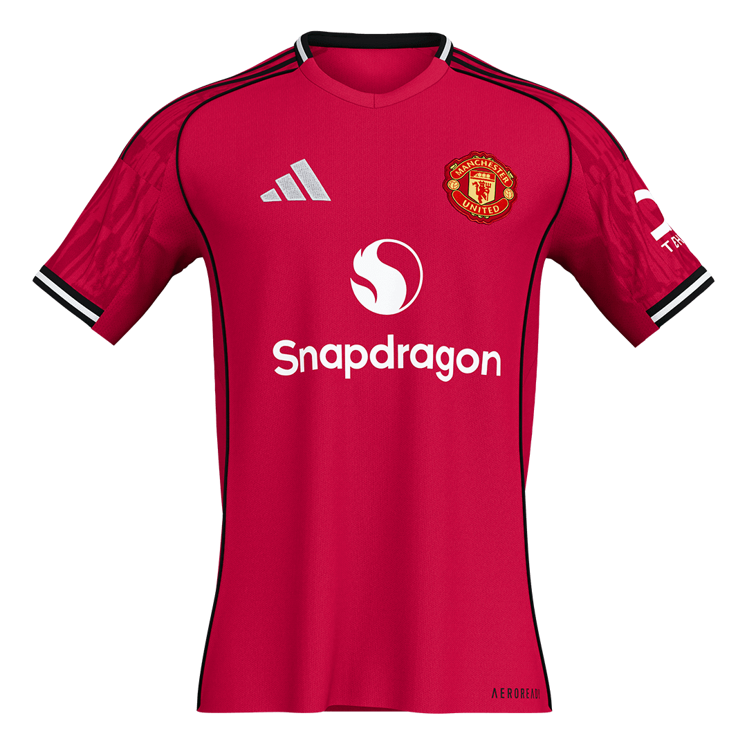 【Super Qualidade】 Manchester United
 Casa Futebol Camisa 2025/26 Vermelho