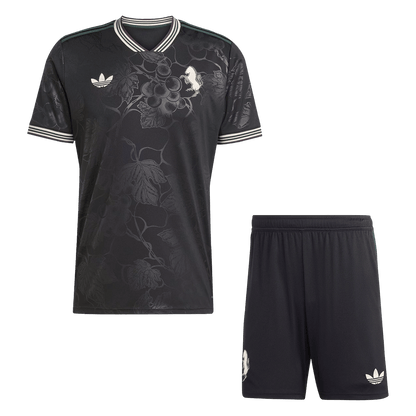 Juventus Fora Terceira Camisa Conjunto(Camisa+Calções) 2025/26 Preto