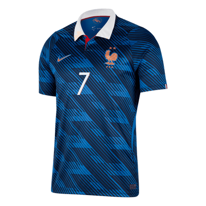 DEMBELE #7 France Casa Copa do Mundo Camisa 2026 Azul
