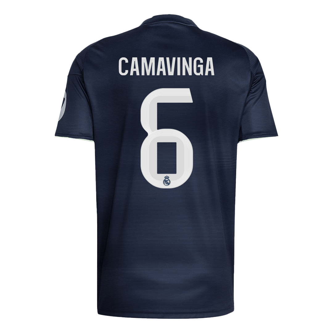 CAMAVINGA #6 Real Madrid Fora Camisa 2025/26 Marinha