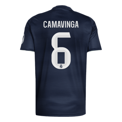 CAMAVINGA #6 Real Madrid Fora Camisa 2025/26 Marinha
