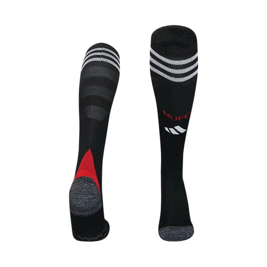 Manchester United Casa Meias 2025/26 Preto