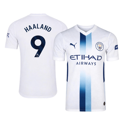 HAALAND #9 Manchester City Terceira Camisa 2026/27 Branco
