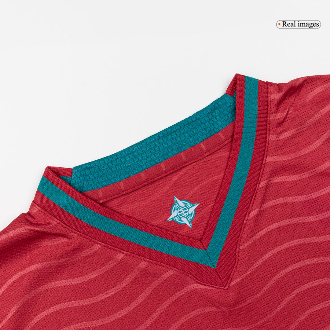 RONALDO #7 Portugal Casa Camisa 2026 Vermelho