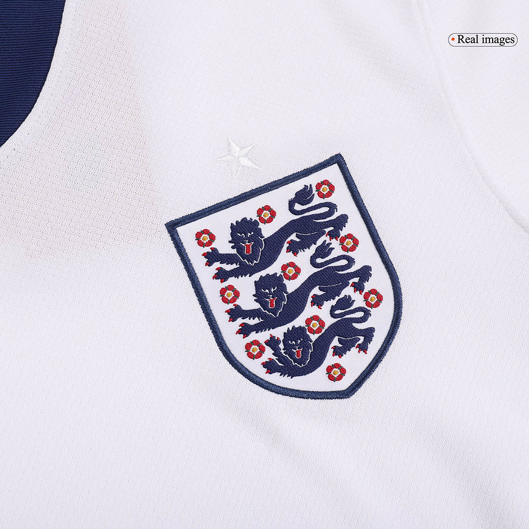 Custom RICE #4 England Soccer Jersey Home 2024