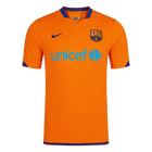 Retrô Barcelona Fora Camisa 2006/07 Laranja
