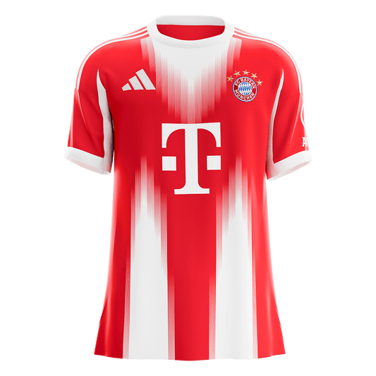 【Super Qualidade】 Bayern Munich
 Casa Futebol Camisa 2025/26 Vermelho