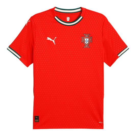 Camisola de futebol de Portugal Home personalizada 2025