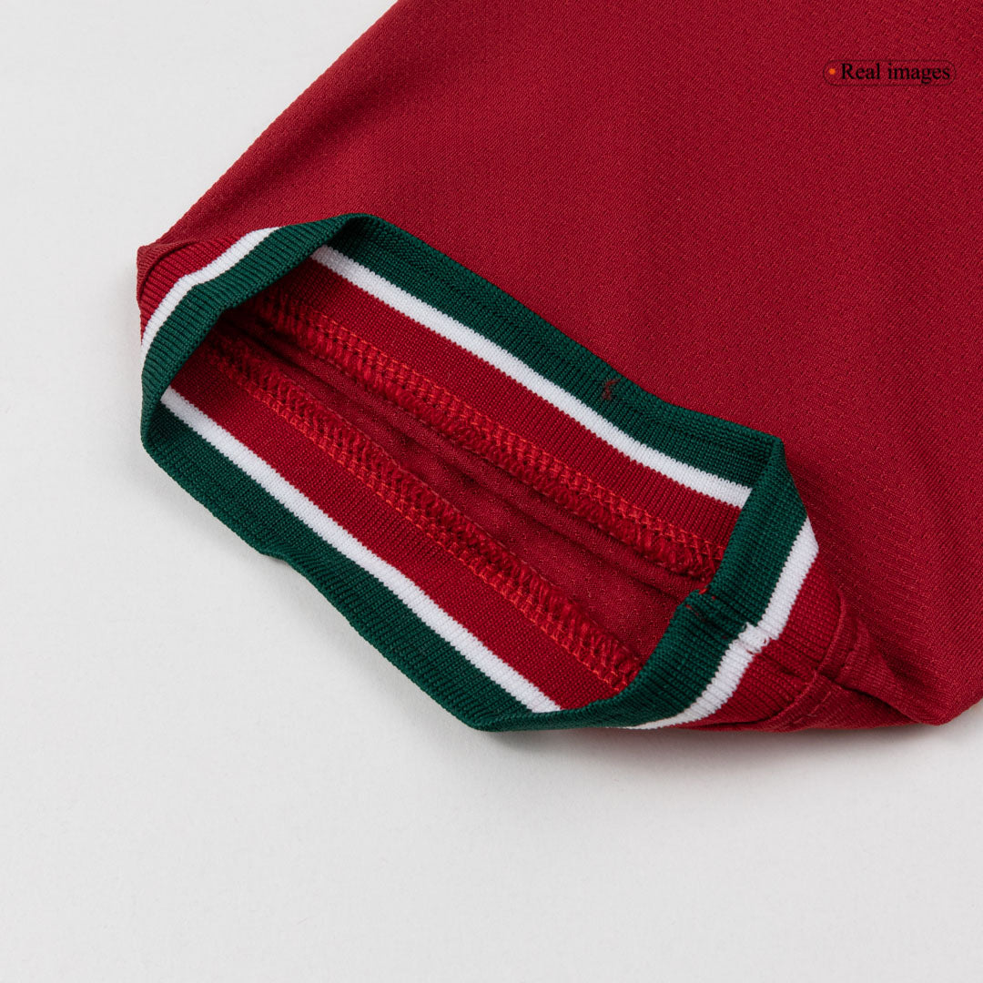 Versão do Jogador Hungría Casa Copa do Mundo Futebol Camisas 2026 Vermelho