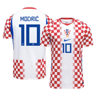 Versão do Jogador MODRIĆ #10 Croatia Casa Copa do Mundo Futebol Camisas 2026