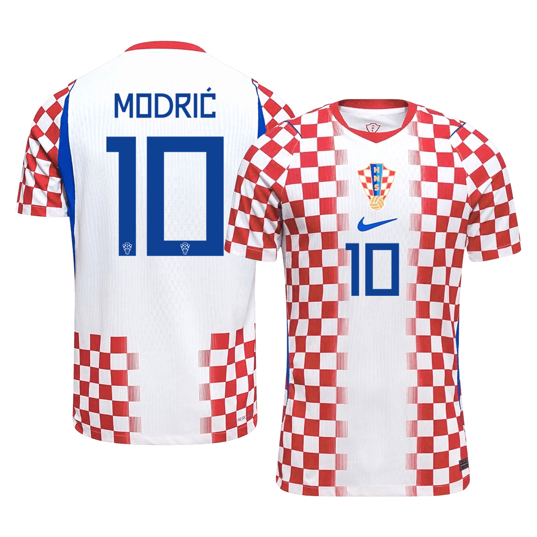 Versão do Jogador MODRIĆ #10 Croatia Casa Copa do Mundo Futebol Camisas 2026