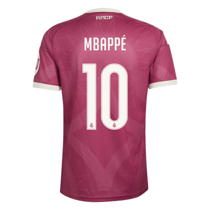MBAPPÉ #10 Real Madrid Terceira Camisa 2026/27 Vermelho