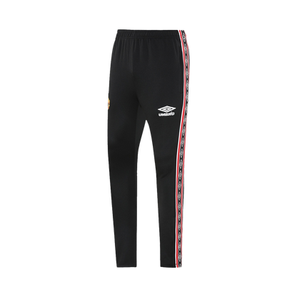 Manchester United Treino Jaqueta Conjunto (Jaqueta + Calças) 2025/26 Vermelho&Preto