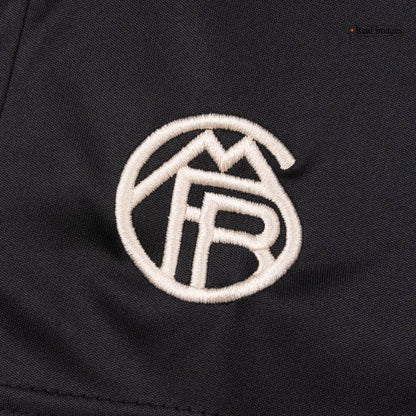 Bayern Munich Infantil 
 Fora Terceira Futebol Camisa Conjunto (Camisa+Shorts+Meias) 2025/26 Preto