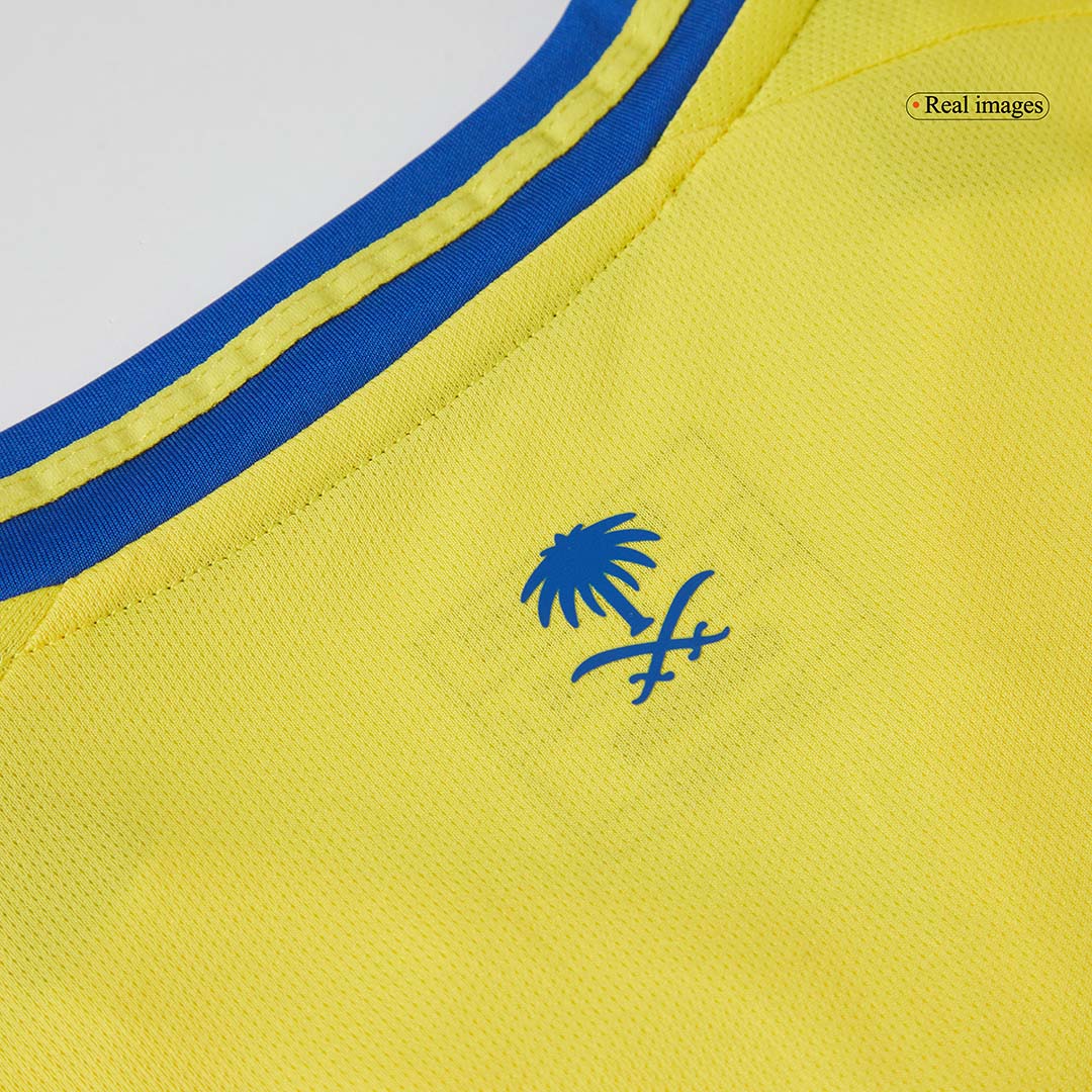 Custom Al Nassr Jersey RONALDO #7 Home Football Shirt 2024/25