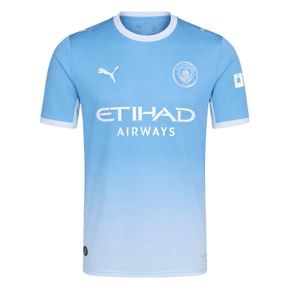 ENZO #17 Manchester City Casa Camisa 2026/27 Azul UCL